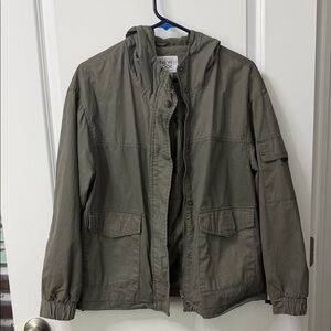 New Look Olive Hooded Jacket